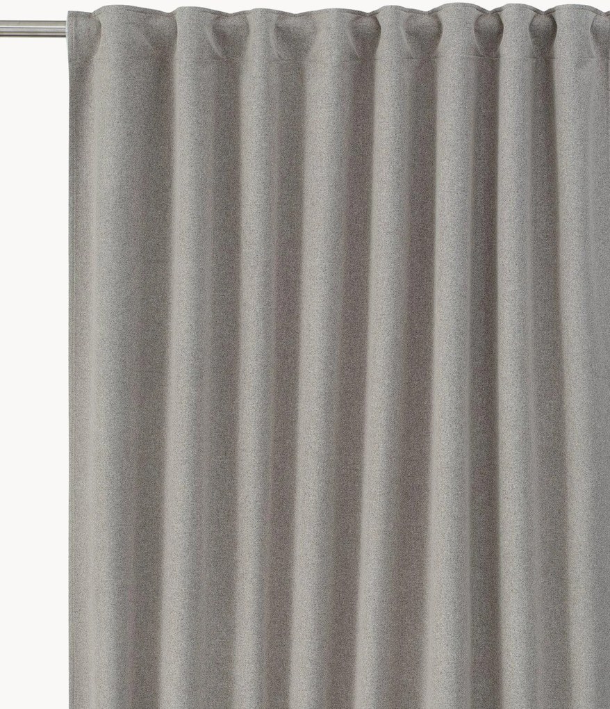 Verduisterende multibandgordijnen Jane, 2-delig, B 140 cm