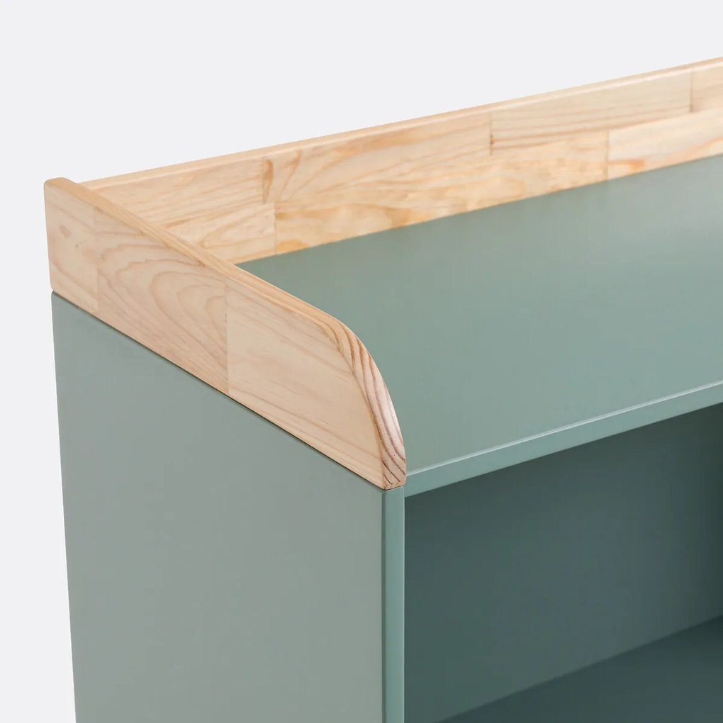 Kinderboekenkast in grenen en MDF, Arturo