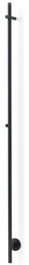 Rosani ONE Elektrische Handdoekradiator 170cm hoog - 30Watt - mat zwart SW1126013