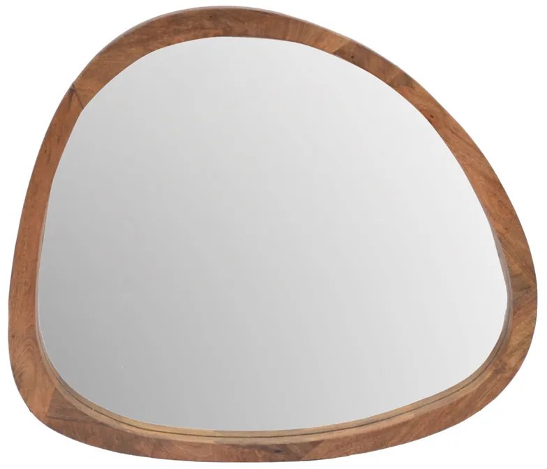 Livingfurn Joy wandspiegel 80cm bruin