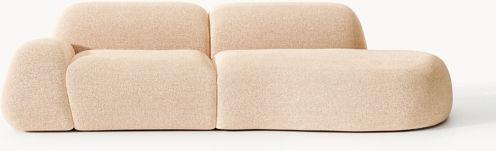 Modulaire bouclé chaise Wolke (3-zits)