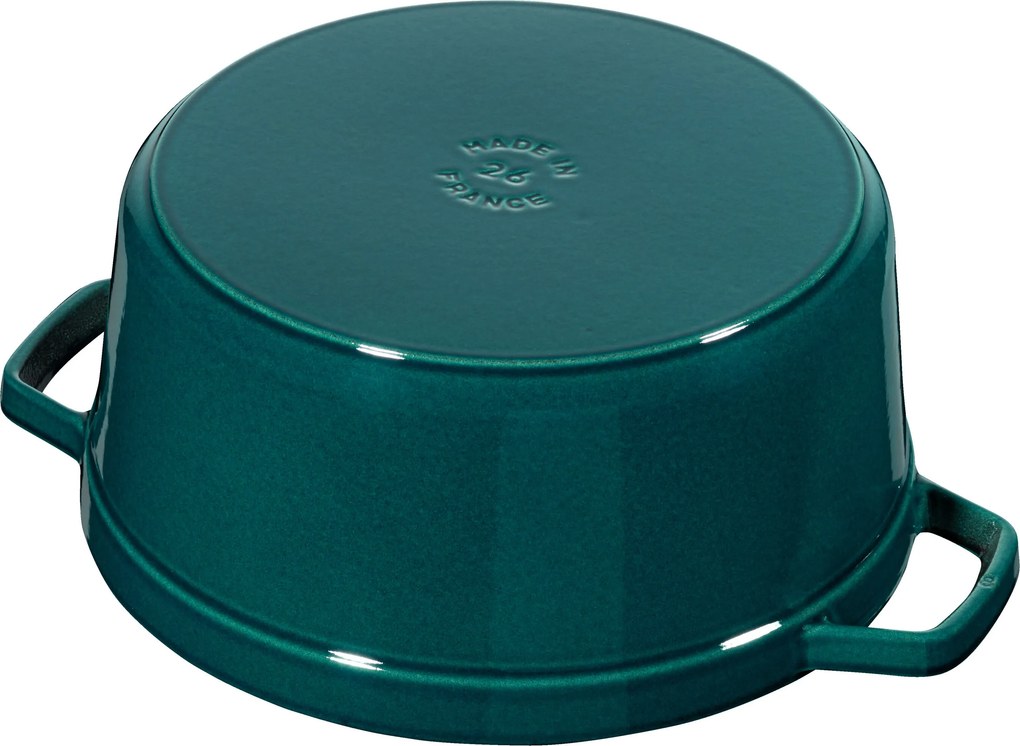 Staub La Cocotte Cocotte 26 cm / 5,25 l, Rond, La-mer - La Cocotte - Staub