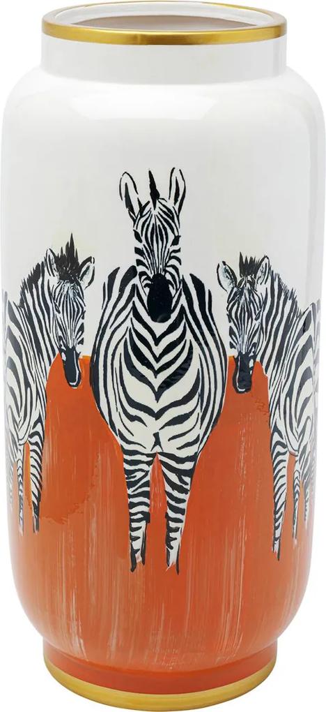 Kare Design Zebras Zebra Vaas Oranje