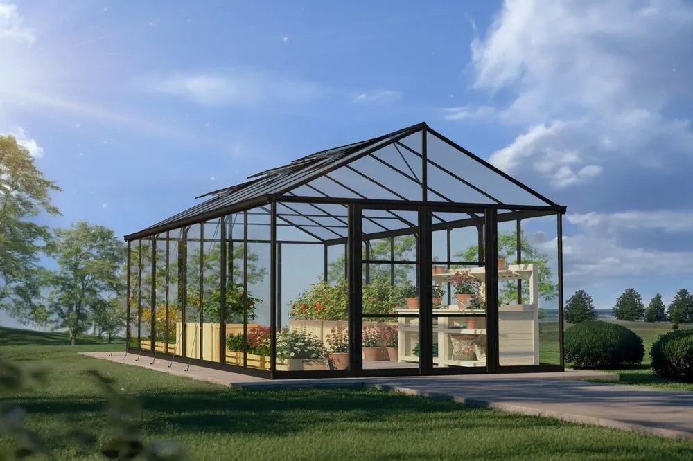 Aria polycarbonaat serre 3.04 x 6.08 m Palram - Canopia