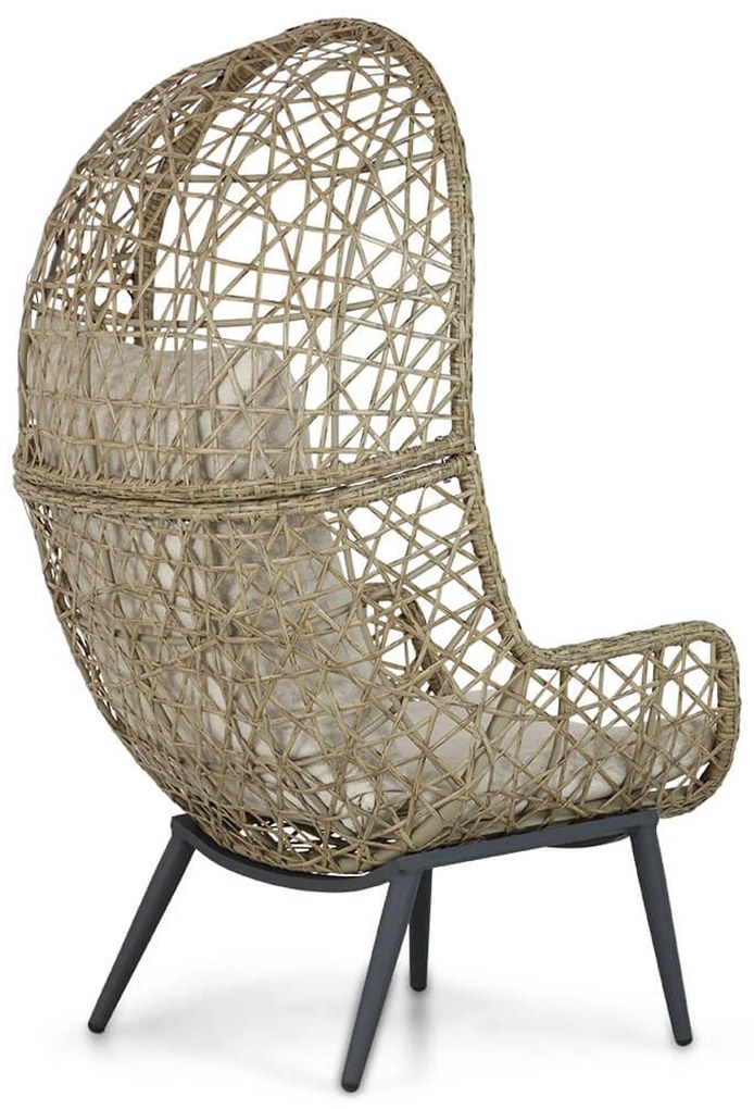 Coco Corso Strandstoel Aluminium/wicker Taupe