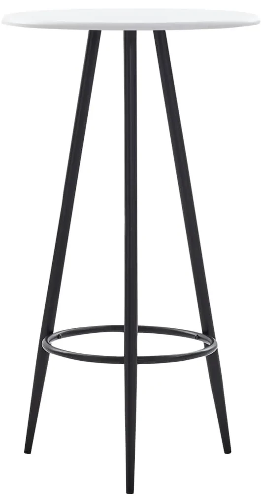 vidaXL 5-delige Barset kunstleer zwart