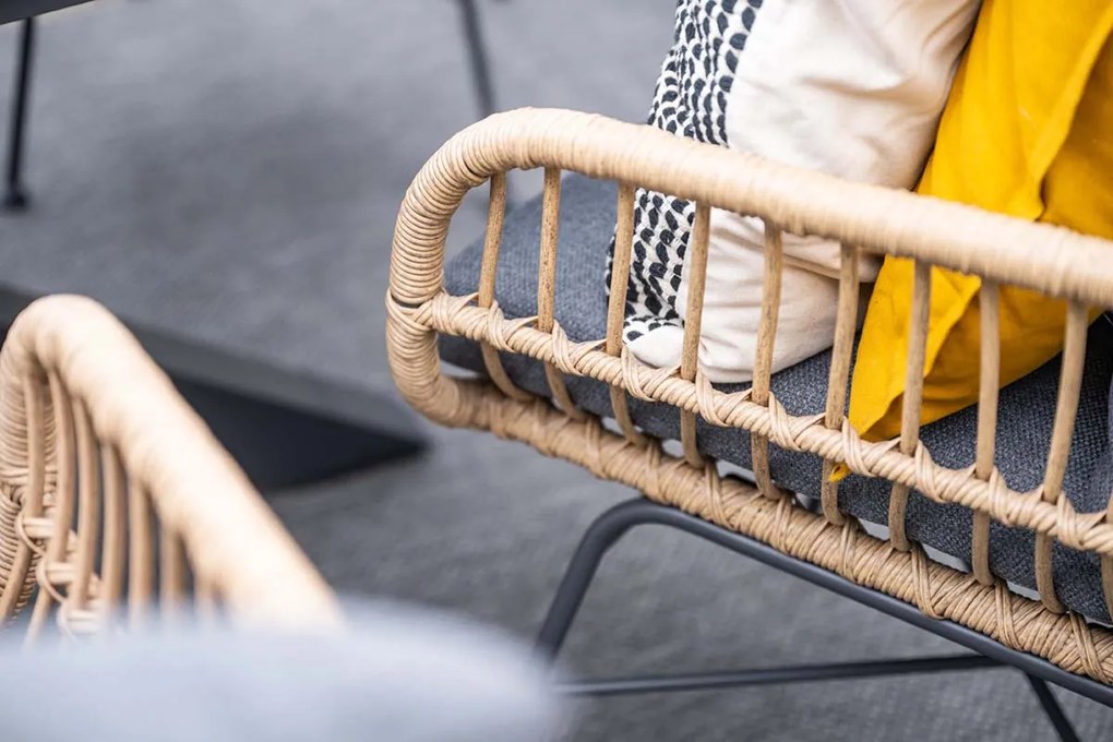 GI Margriet wicker dining tuinstoel - Naturel