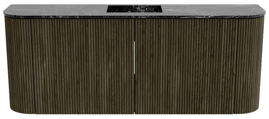 Mondiaz Joya DLux 105cm toiletmeubel ronding links/rechts shadow met wastafel faye midden zonder kraangat lava