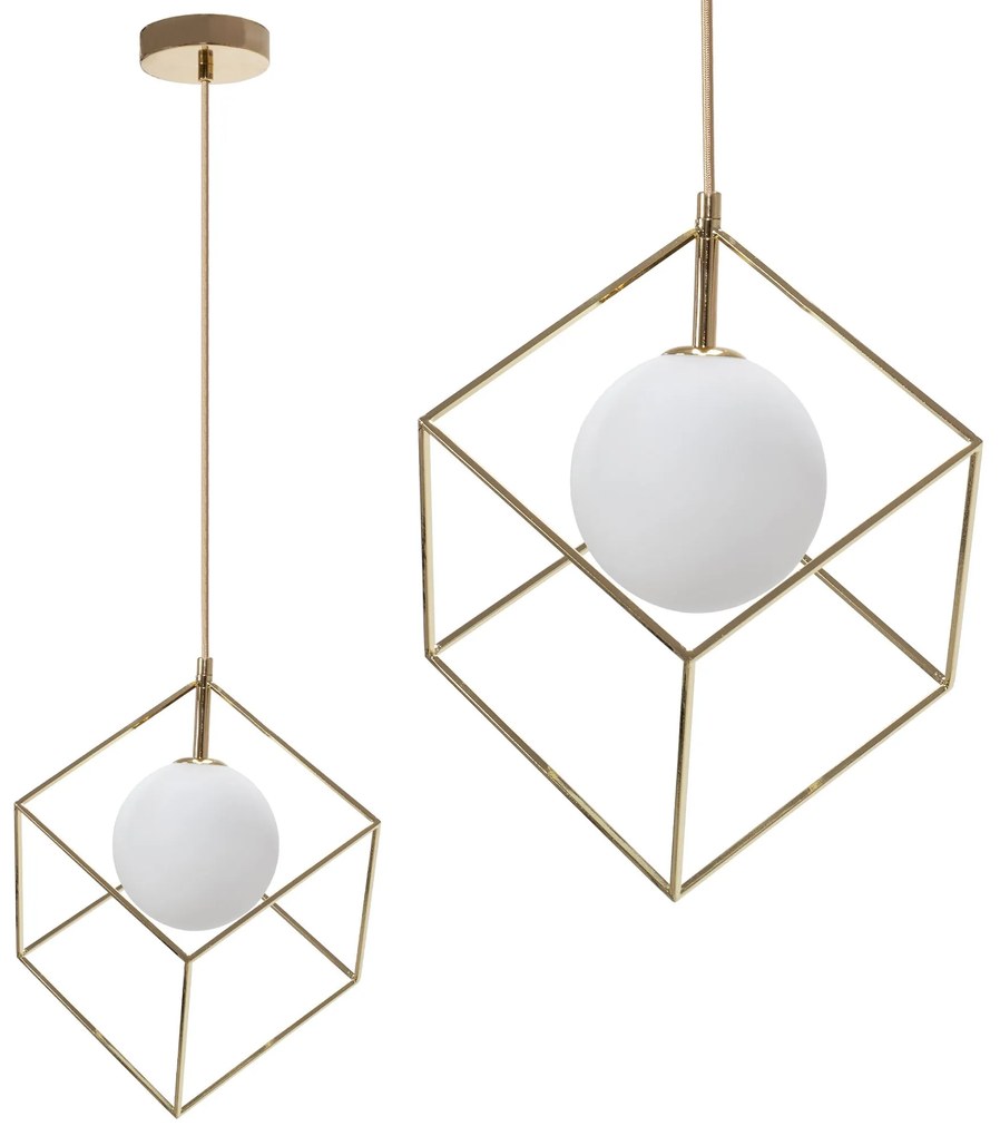 Hanglamp APP1210-1CP Goud