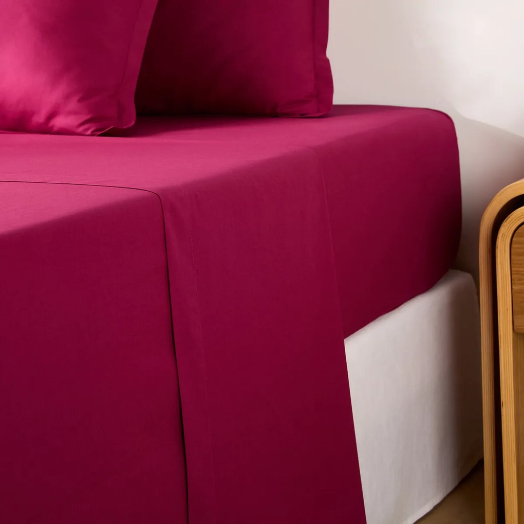 Effen katoenen hoeslaken, 80 draden, Scenario