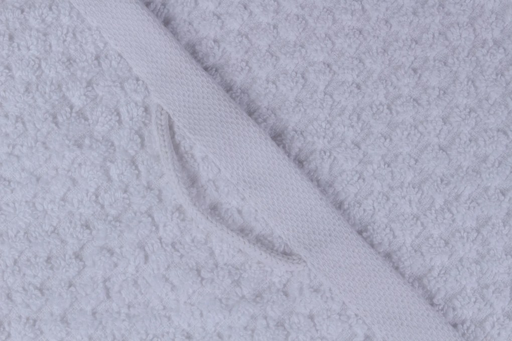 Handdoek Popcorn Collectie– 4 stuks – 50×100 – wit