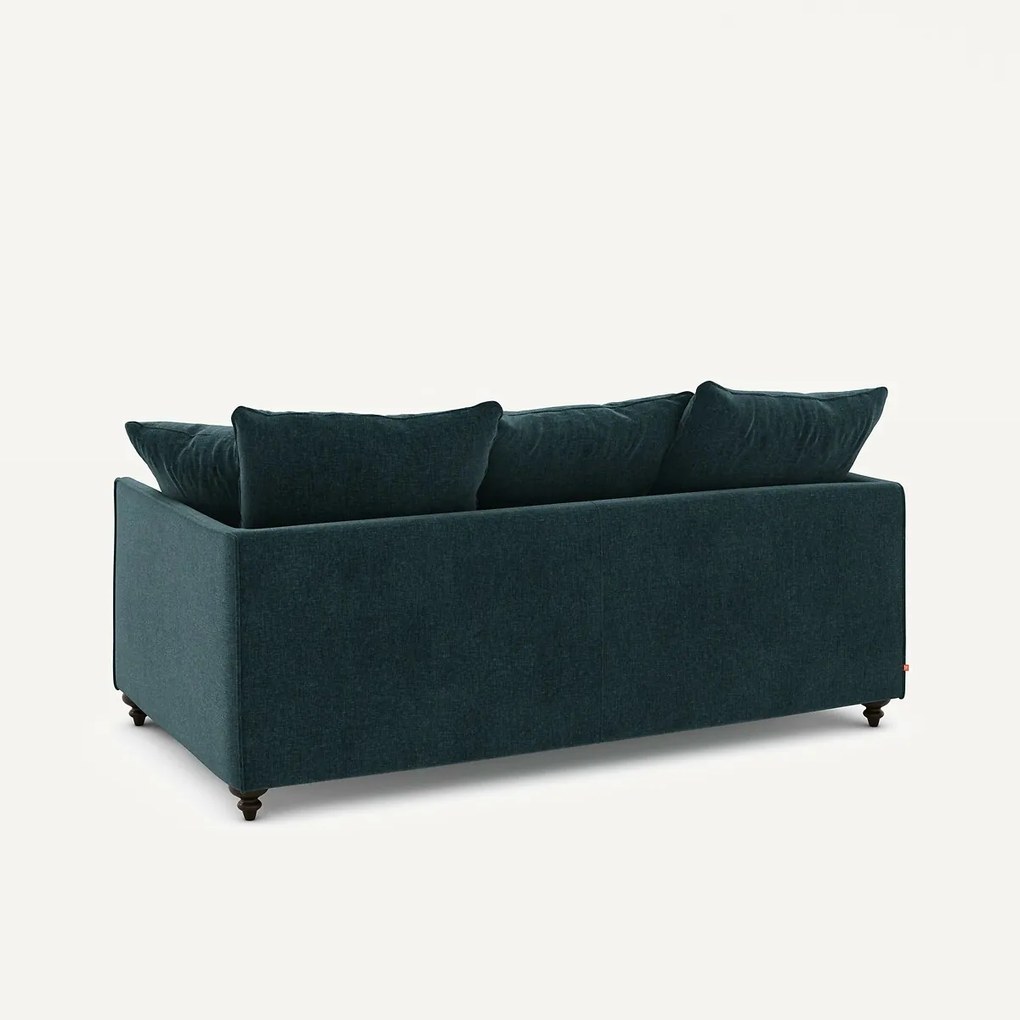 Compacte slaapbank, chenille fluweel, Lazare