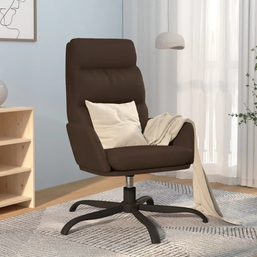 vidaXL Relaxstoel kunstleer bruin