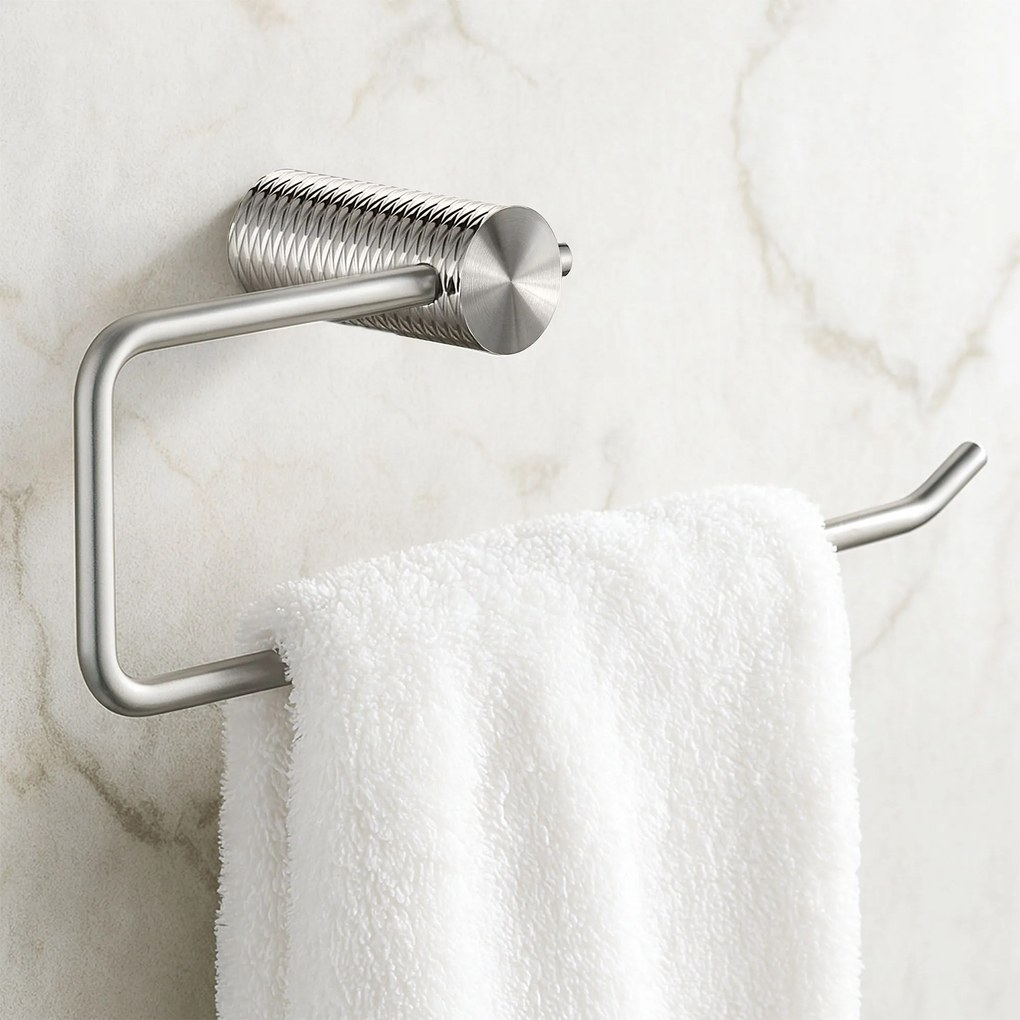 Badkamerhanger 9710 Prism Brush Nickle