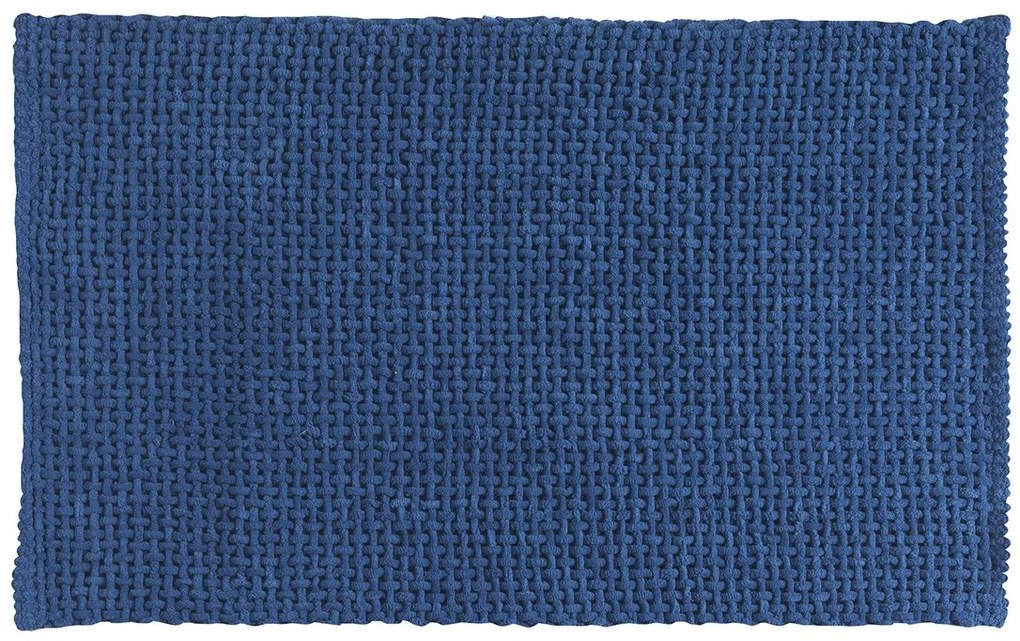 Gedy Knot badmat antislip 50x80cm blauw