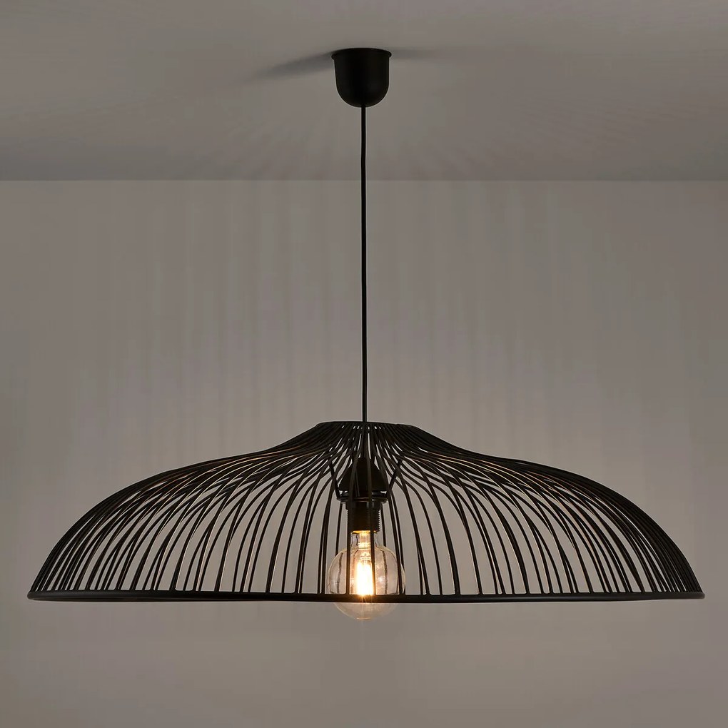 Hanglamp van metaaldraadØ80 cm, Filia