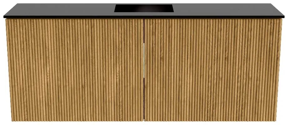 Mondiaz Joya 100cm toiletmeubel oak met wastafel faye midden 1 kraangat urban