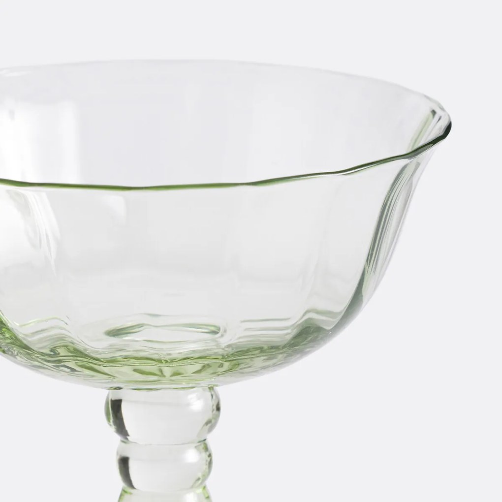 Set van 2 gekleurde champagneglazen Sabria