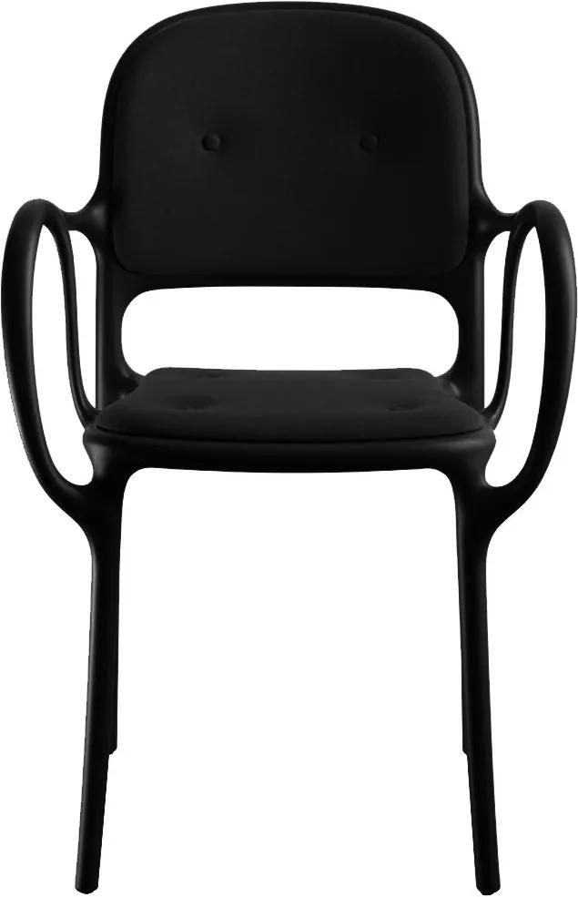 Magis Milà gestoffeerde stoel zwart
