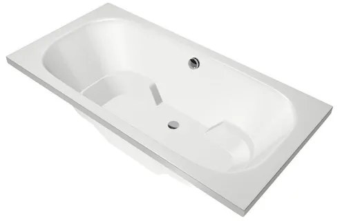 Xenz Tanga ligbad - 180x90cm - met overloop - zonder afvoer - Acryl Wit 6920-01