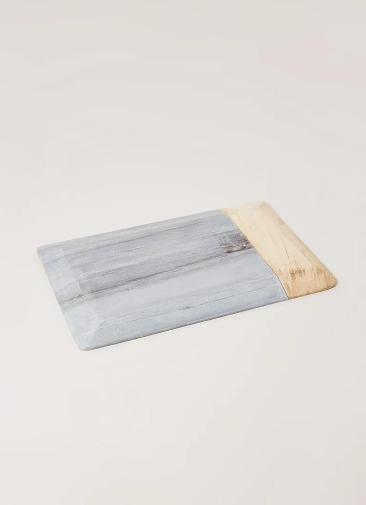 Nkuku Bwari snij- en serveerplank van marmer 35,5 x 22 cm