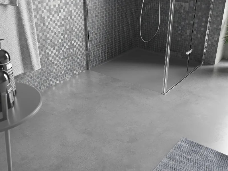 Mexen Amon vierkante douchebak SMC 90 x 90 cm, grijs - 4F619090