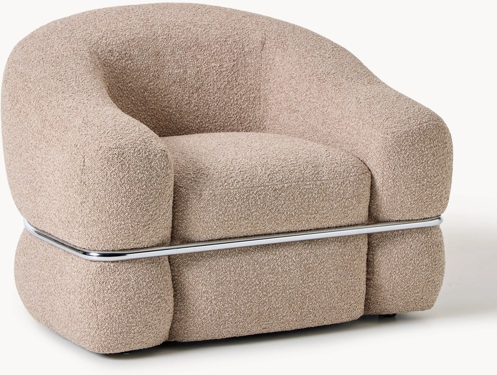 Bouclé fauteuil Wilma