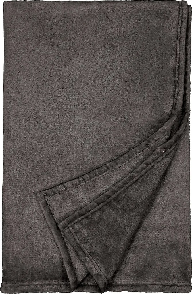 Fleece plaid met mouwen, recycled polyester, Javi