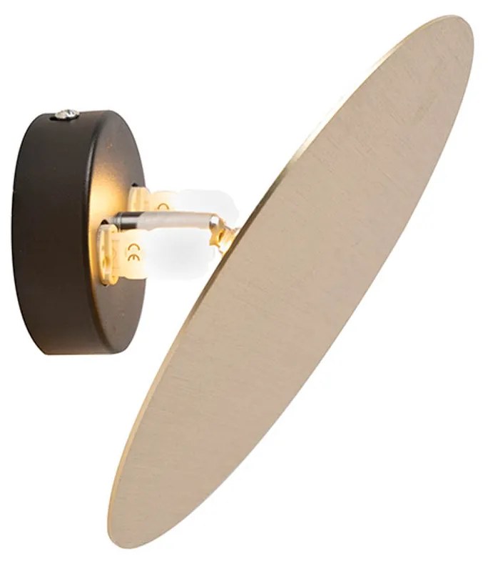 Design wandlamp goud kantelbaar - Pulley Design G9 rond Binnenverlichting Lamp