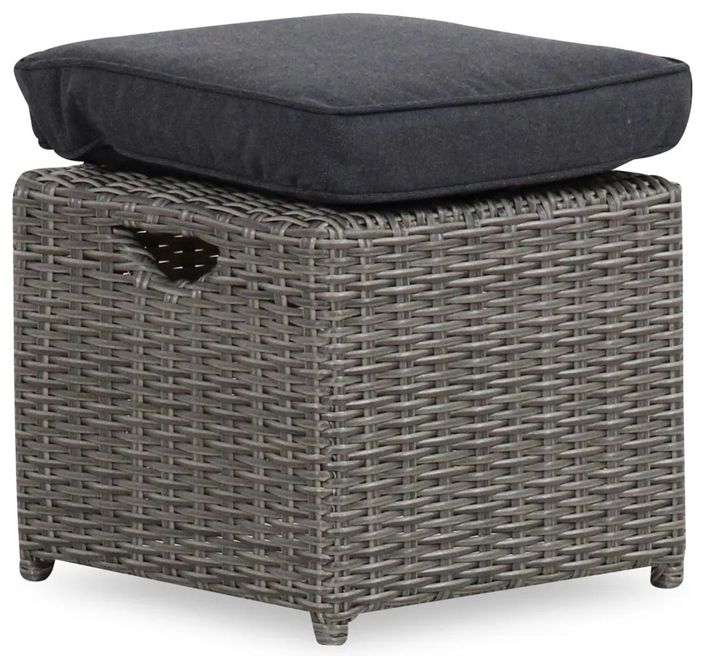 Loungeset 6 personen Wicker Grijs  Garden Collections New Castle