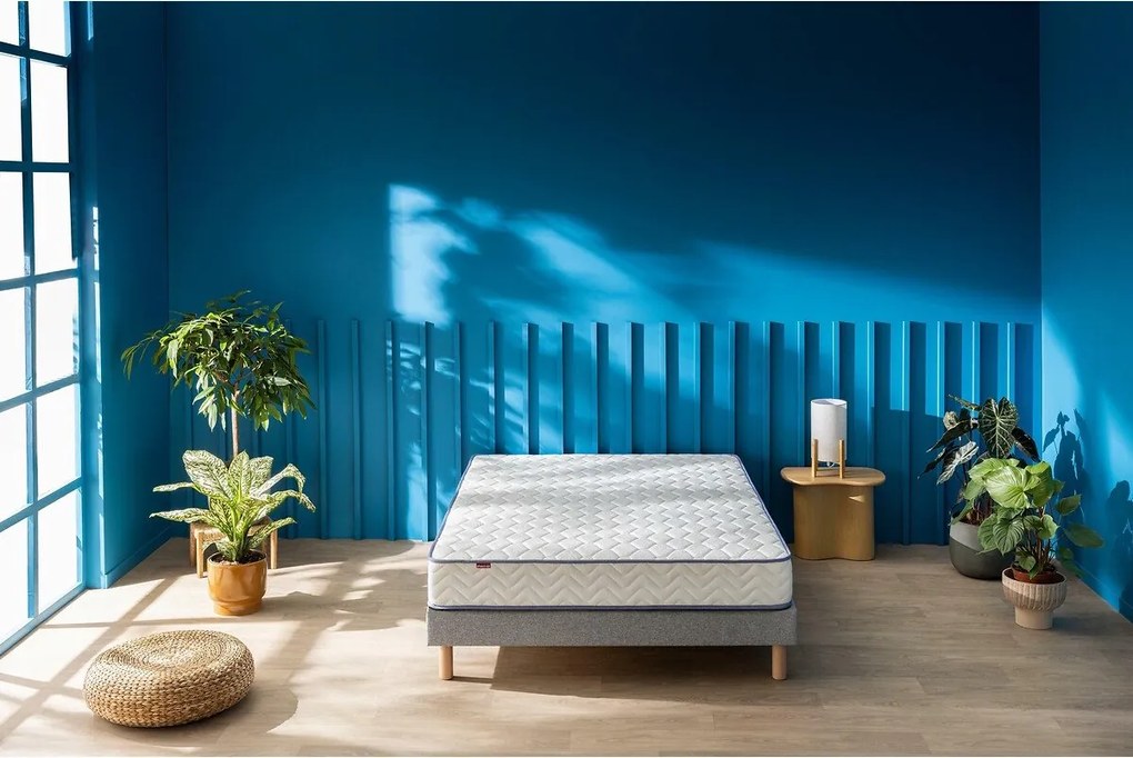 Ensemble matras en bedbodem kit Keep Smiling