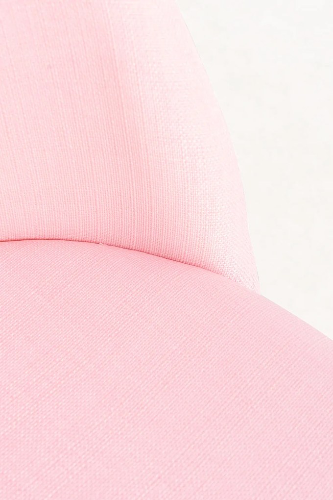 Set 4 Vint Stoffen Stoelen