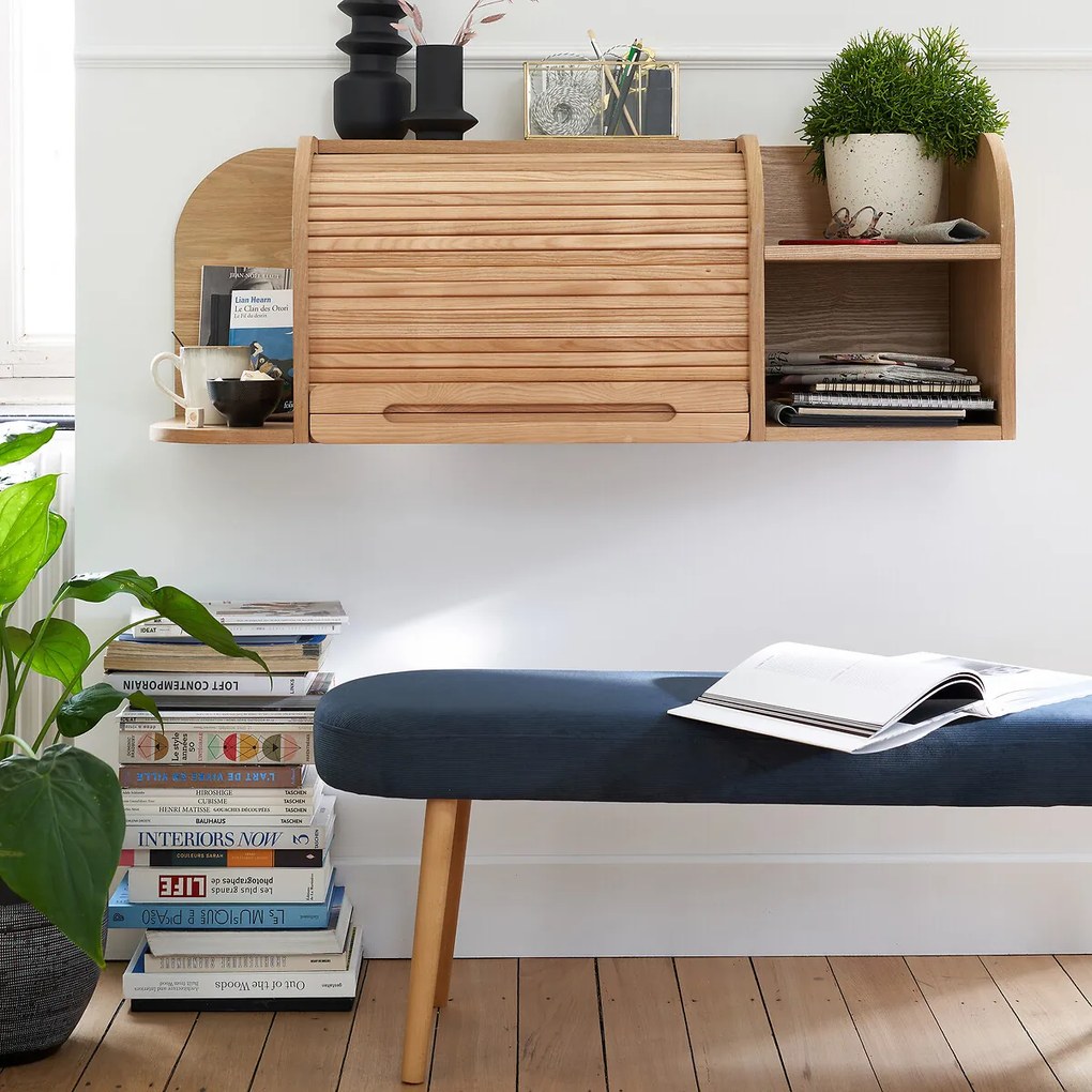 Bank in geribd fluweel, Lenou