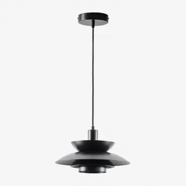Hanglamp Van Ijzer Alicia Zwart - Sklum