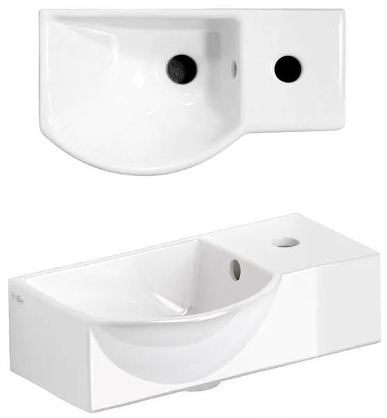 Clou InBe Fontein - 41x22.5x11cm - met kraangat - keramiek - wit IB/03.03017