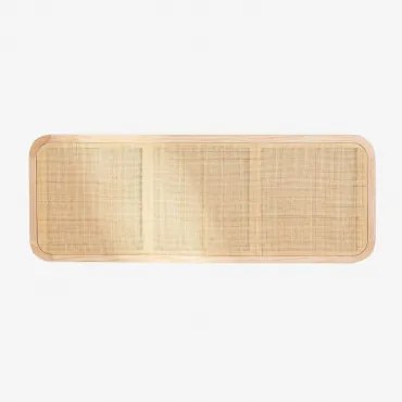 Hoofdbord Voor Reyna-bed 135 Cm En 150 Cm Houtbruin & 150 Cm - Sklum