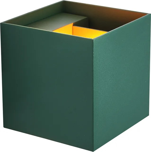 Buiten wandlamp donker groen incl. LED IP54 - Edwin