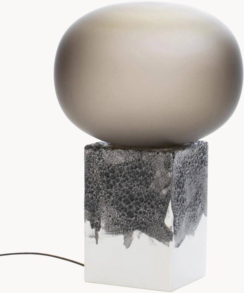 Mondgeblazen LED tafellamp Magma One