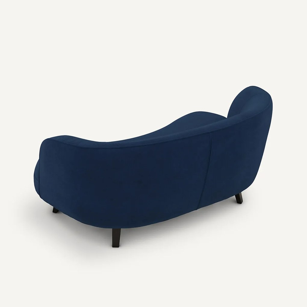 XS fluwelen bank, Rosebury ontwerp Emmanuel Gallina