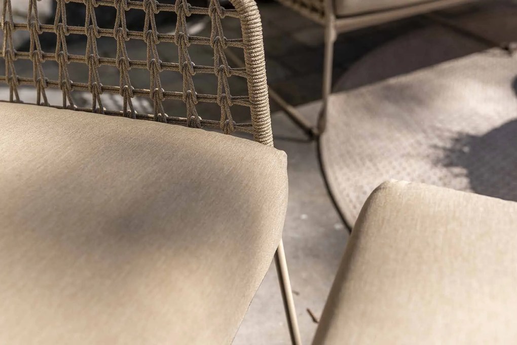 Taste by 4 Seasons Albano loungeset latte SALE  Loungeset    taupe weerbestendig