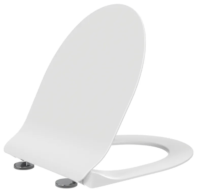 Sanigoods Serra wc-zitting soft close glanzend wit