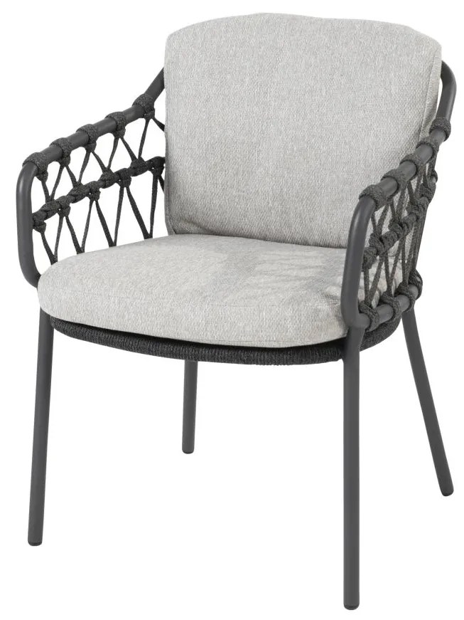 4 Seasons Outdoor Calpi tuinstoel * Sale * Tuinstoel antraciet weerbestendig