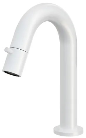 Hotbath Cobber Fonteinkraan opbouw - u-uitloop 11.8cm - mat wit U001WH