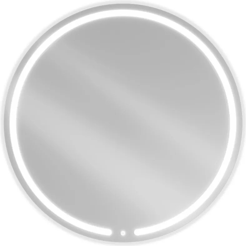 Mexen Rose ronde badkamer spiegel met verlichting, 100 cm, LED 6000K, anti-condens - 9810-100-100-611-00
