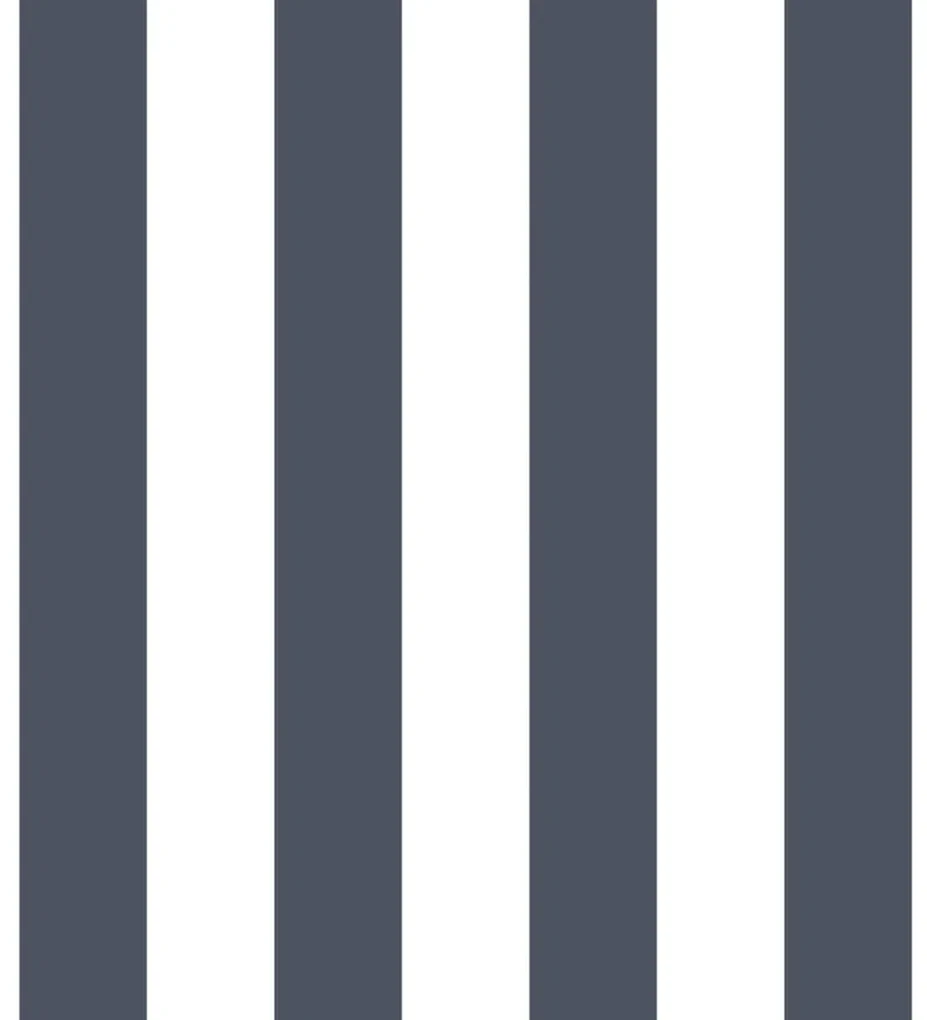 Noordwand Urban Friends & Coffee Behang strepen blauw en wit