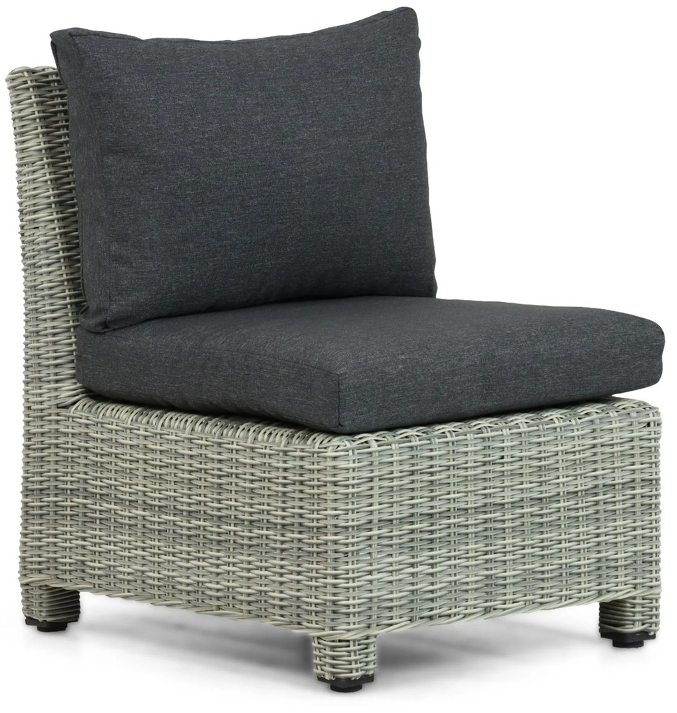 Loungeset 4 personen Wicker Grijs Garden Collections Lusso/Comodo
