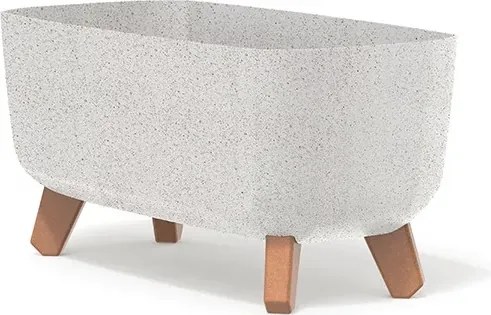 Prosperplast Gracia Case Eco Wood - Eco Wit - 39 cm - Met natuurlijke houtsnippers