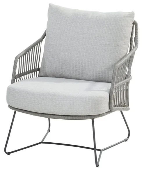 4 Seasons Outdoor Ancora loungeset antraciet Silver Grey SALE Loungeset antraciet weerbestendig
