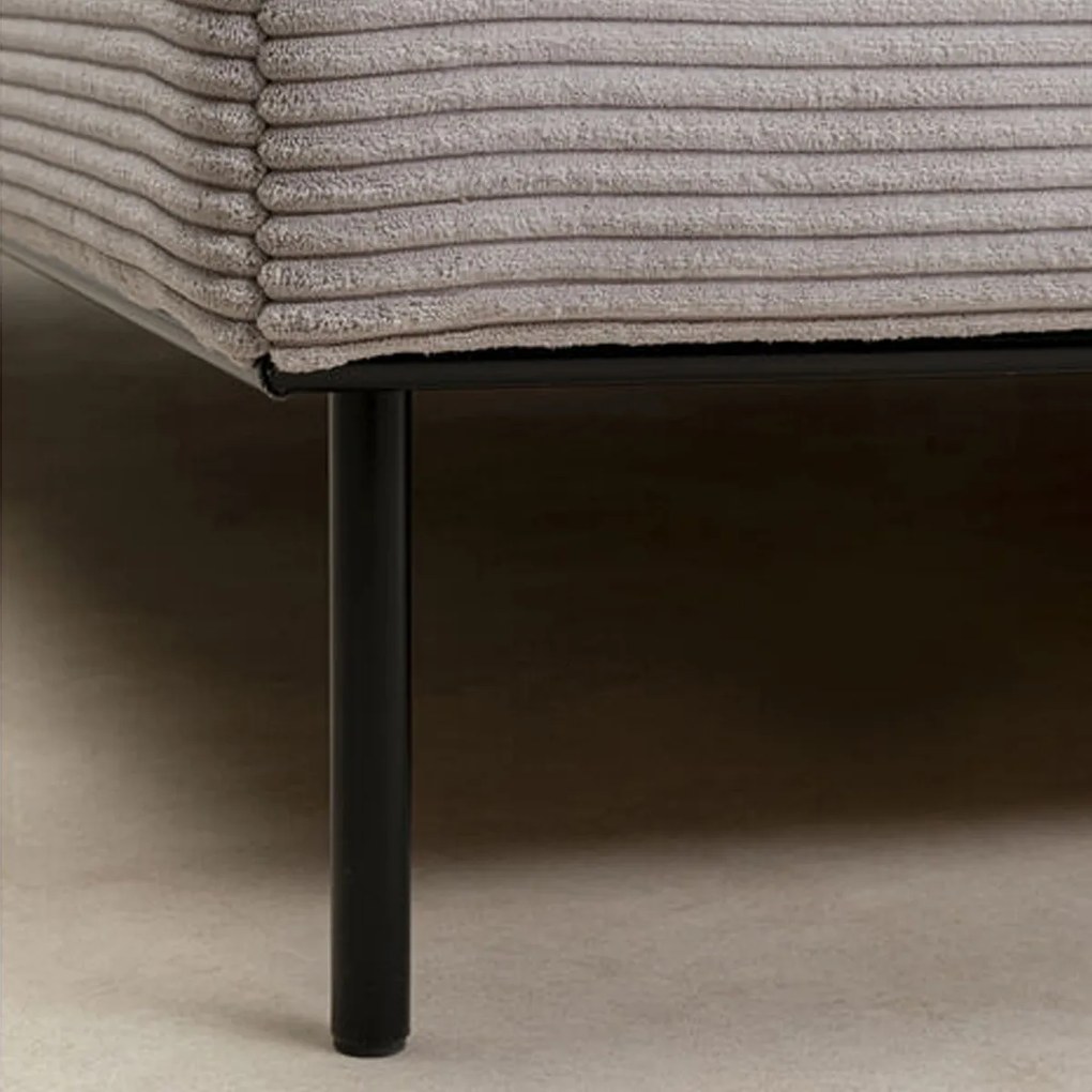 Kare Design East Side Gestoffeerd Bedframe Grijs Stof 180 Cm