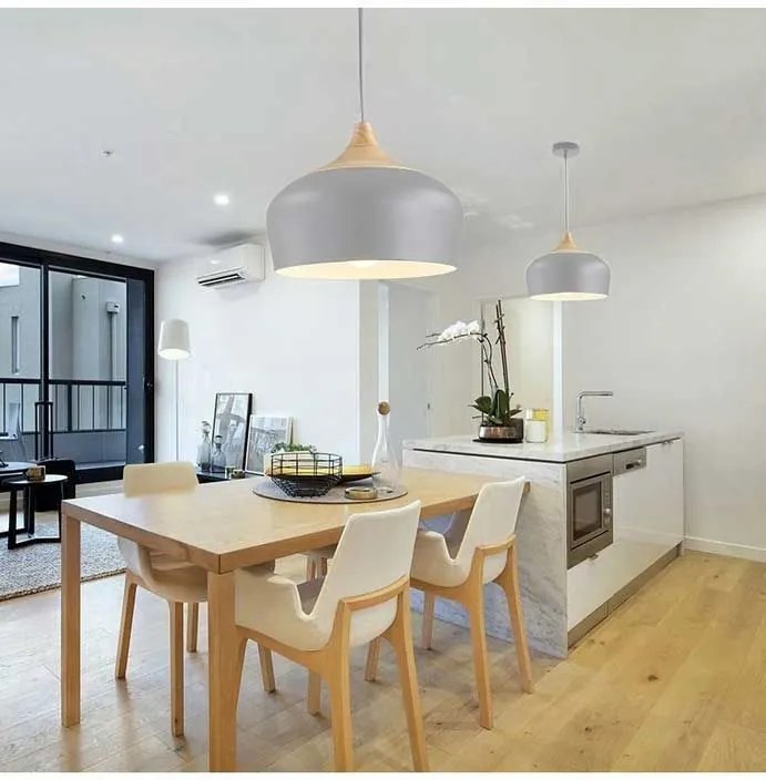 Enkele hanglamp Bari Grey